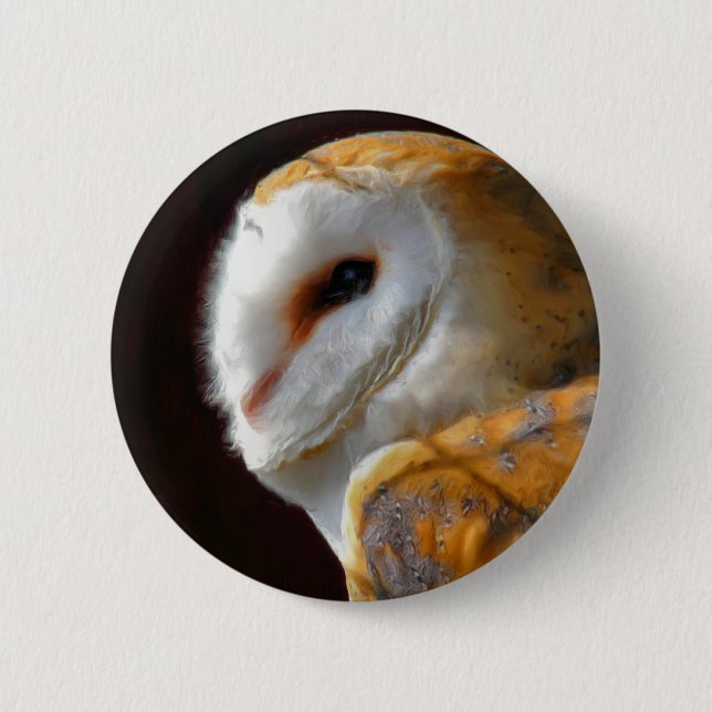 OWLS 2 INCH ROUND BUTTON (Front)