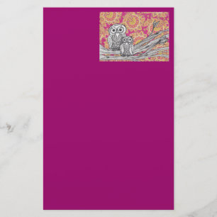 Owls 36 Stationery