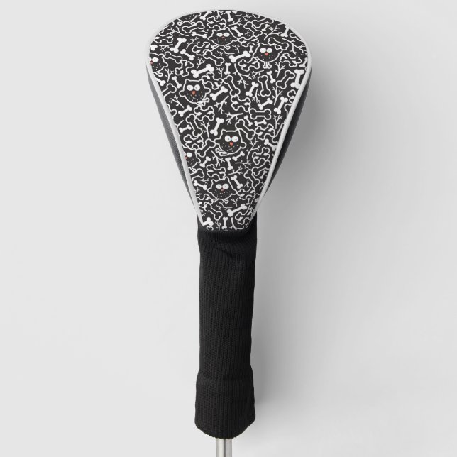 Owls and bones golf head cover (Front)