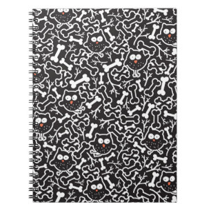 Owls and bones notebook