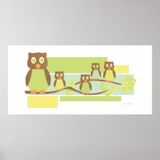 Owls and Owls Poster