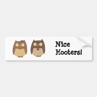 Owls Bumper Sticker