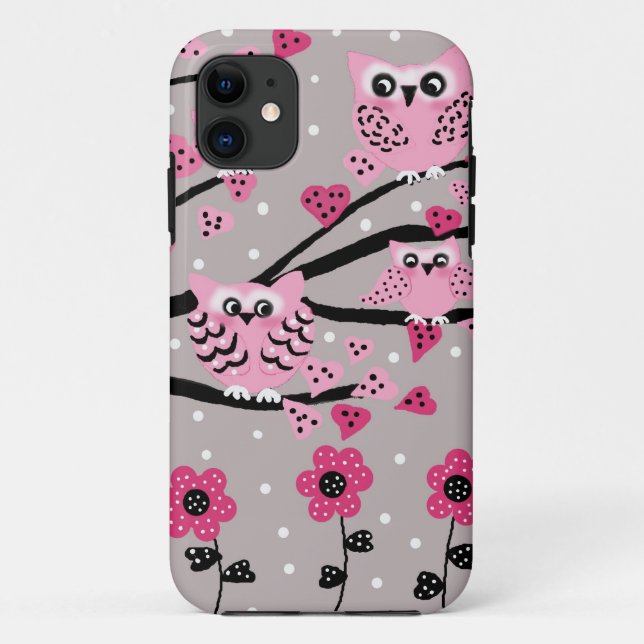 owls Case-Mate iPhone case (Back)