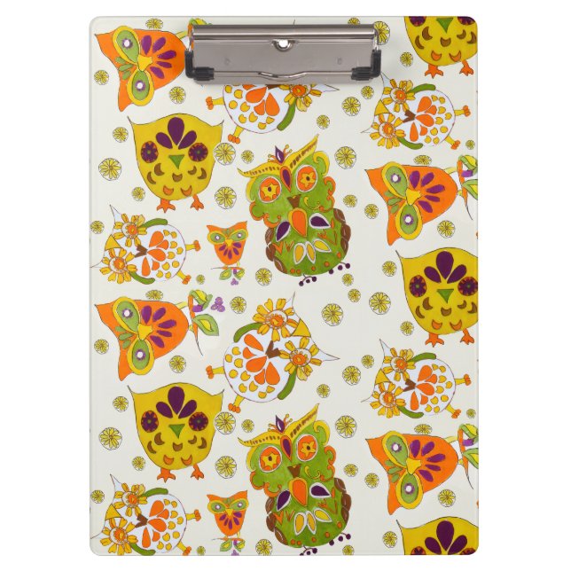 owls clipboard (Front)