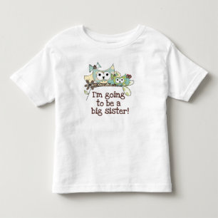 Owls Future Big Sister Toddler T-shirt