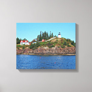 Owls Head Lighthouse, Maine Canvas Print