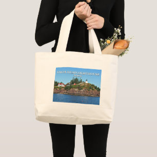 Owls Head Lighthouse, Maine Tote Bag