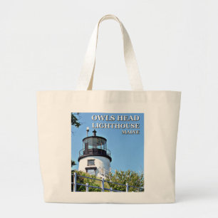 Owls Head Lighthouse, Maine Tote Bag