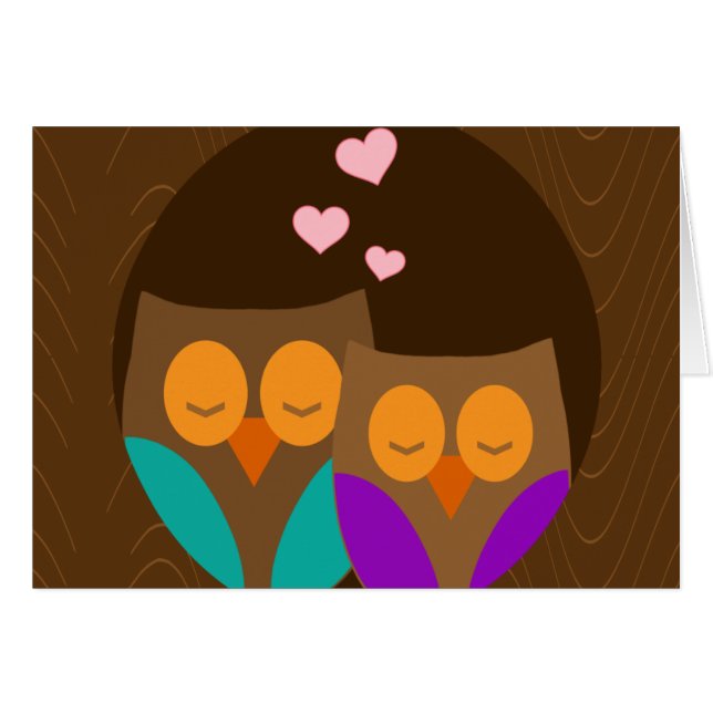 Owls in a Nest (Front Horizontal)