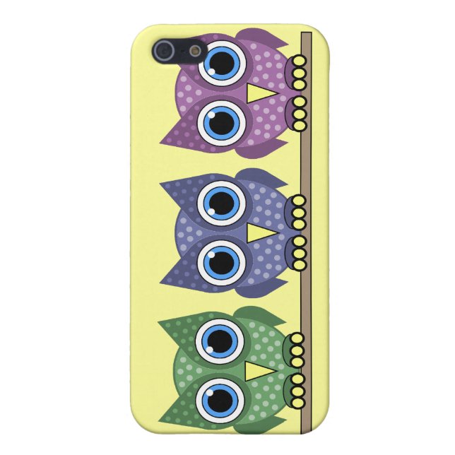 owls iPhone case (Back)