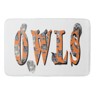 Owls Is The Name,  Bath Mat