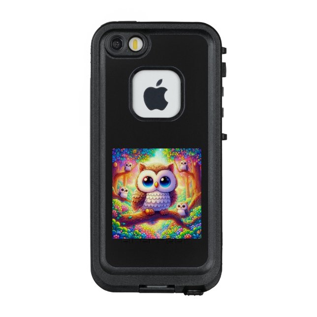 Owl's Land of Light LifeProof iPhone Case (Back)