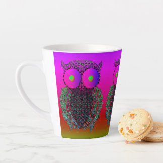 owls! latte mug