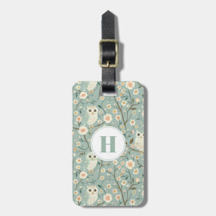 Owls Luggage Tag