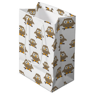 Owls Medium Gift Bag