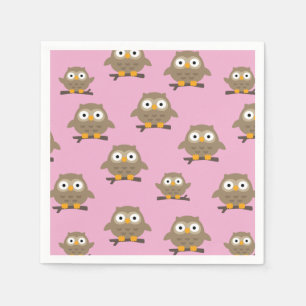 Owls Napkins