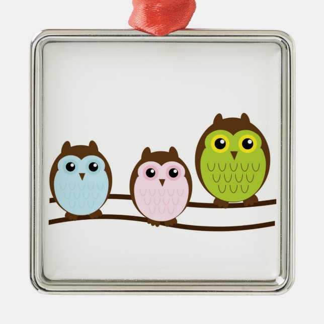 Owls Ornament (Front)