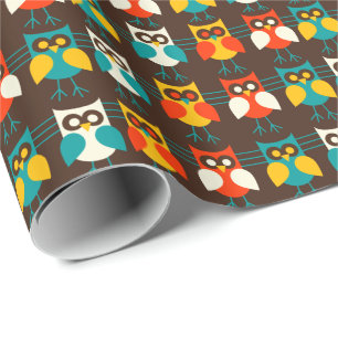 Owls Pattern 1 Wrapping Paper