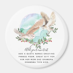 OWLS Personalized Magnet
