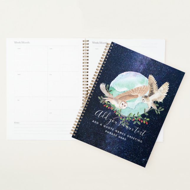 OWLS Personalized Planner (Display)