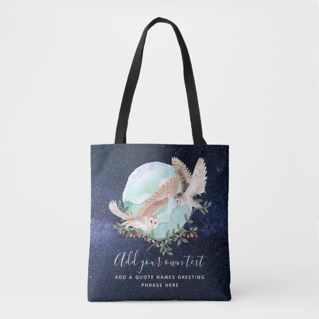 OWLS Personalized Tote Bag (Front)