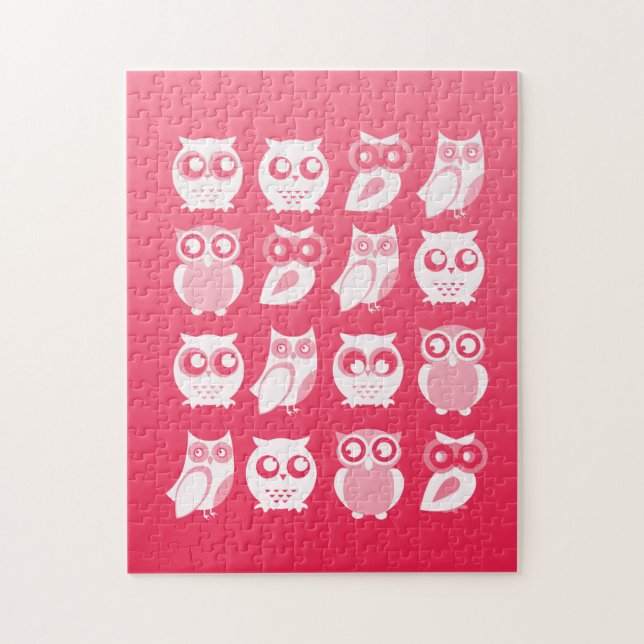 Owls Photo Puzzle (Vertical)
