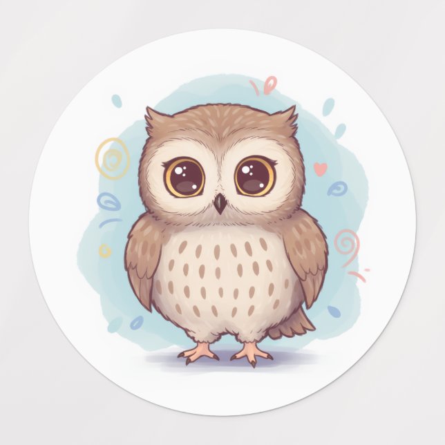 Owls that bring happiness (Design 1)