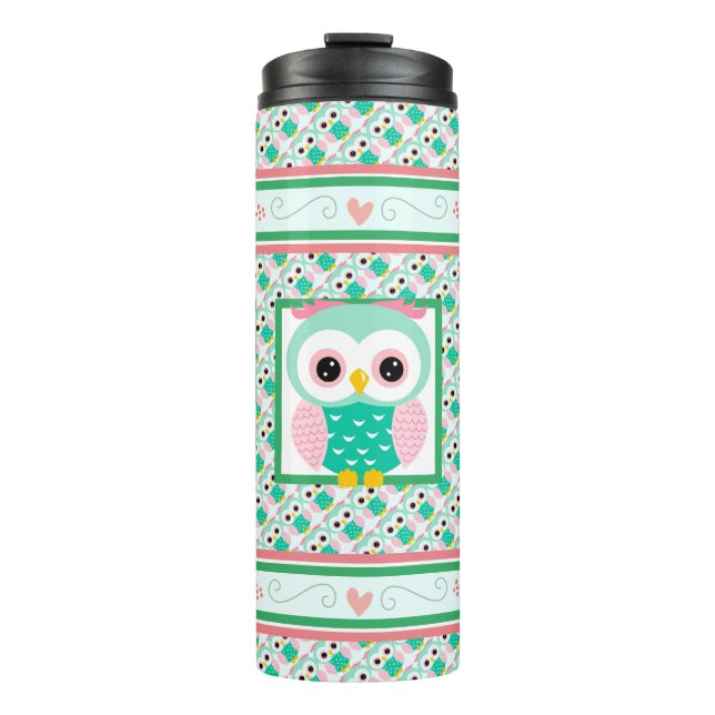 Owls Thermal Tumbler (Front)