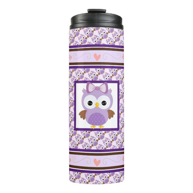 Owls Thermal Tumbler (Front)