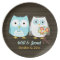 Owls Wedding Couple | Cute Bride and Groom Custom
