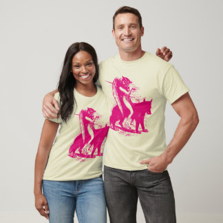 owlwolf in magenta T-Shirt