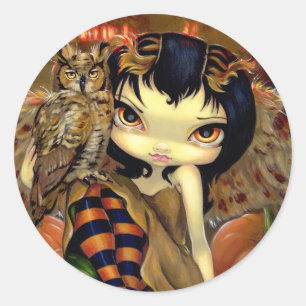 "Owlyn autocollant en automne"