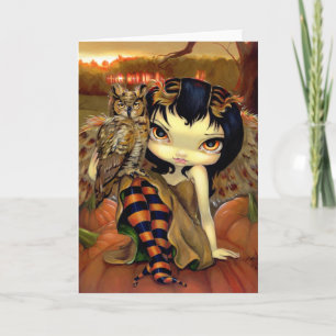 "Owlyn carte de voeux en automne"