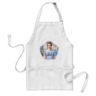 Own it! You are an artist! Wear it Proudly! Standard Apron