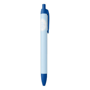 OWN LOGO BRAND PROMOTIONAL BUSINESS TEMPLATE BLUE INK PEN