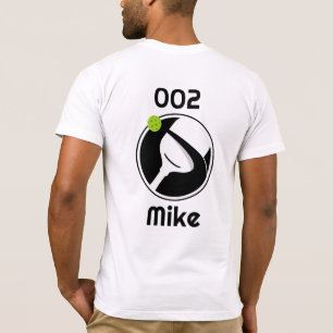 😍Own text (back+front) pickleball T-Shirt