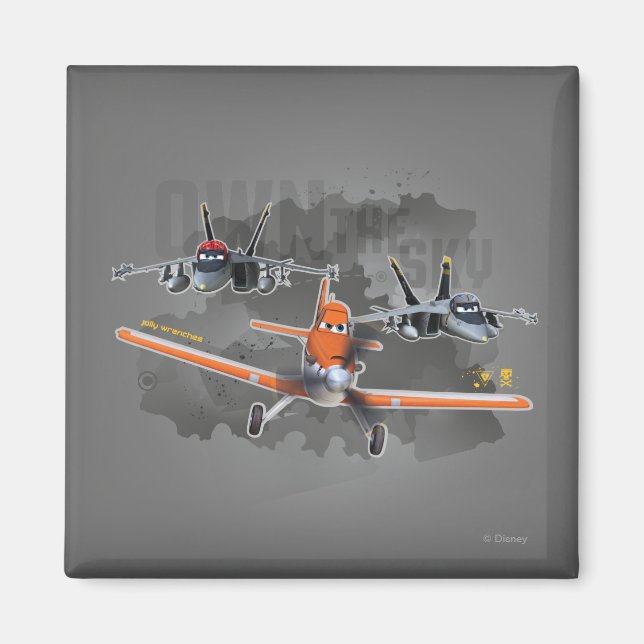 Own the Sky Magnet (Front)