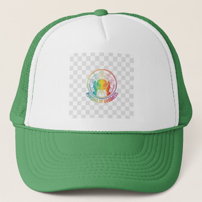 Own Your Outcome – Accountability Statement Tee Trucker Hat (Front)