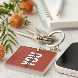 Own Your Story Shirt – Bold Motivational Quote Keychain
