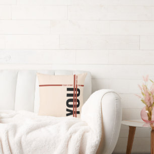 Own Your Story Shirt – Bold Motivational Quote Throw Pillow