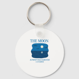 Own Your Weird - Bold Grunge Typography Keychain