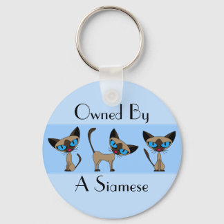 Owned By A Siamese Keychain