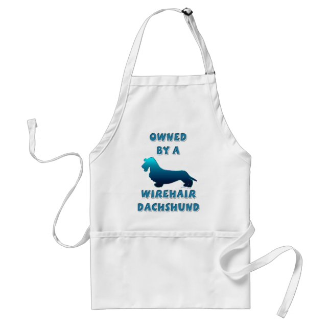 Owned by a Wirehair Dachshund Standard Apron (Front)