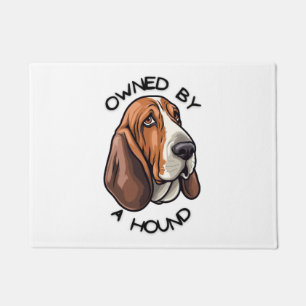 Owned by someone Basset Hound Doormat