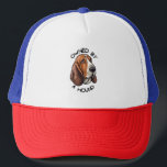 Owned by someone Basset Hound Trucker Hat<br><div class="desc">Owned by someone Basset Hound</div>