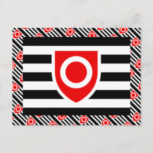 OWNERSHIP PRIDE FLAG POSTCARD