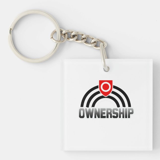 Ownership Pride Keychain (Front)