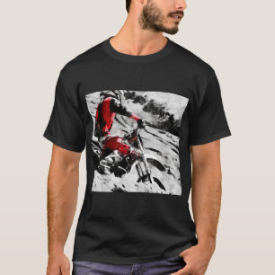 Owning The Mountain  -  Motocross Dirt-Bike Racer T-Shirt
