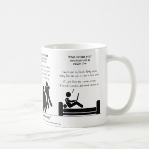Owning Your Own Business: Truth In Advertising Coffee Mug