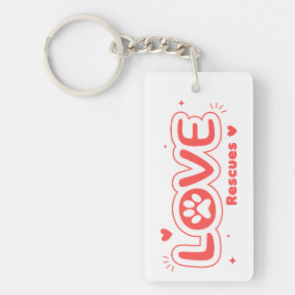 OWRAssist Love Rescues Keychain